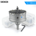 1Pc 12-100mm TCT Hole Saw Tungsten Carbide Tip Core Drill Bit Cutte