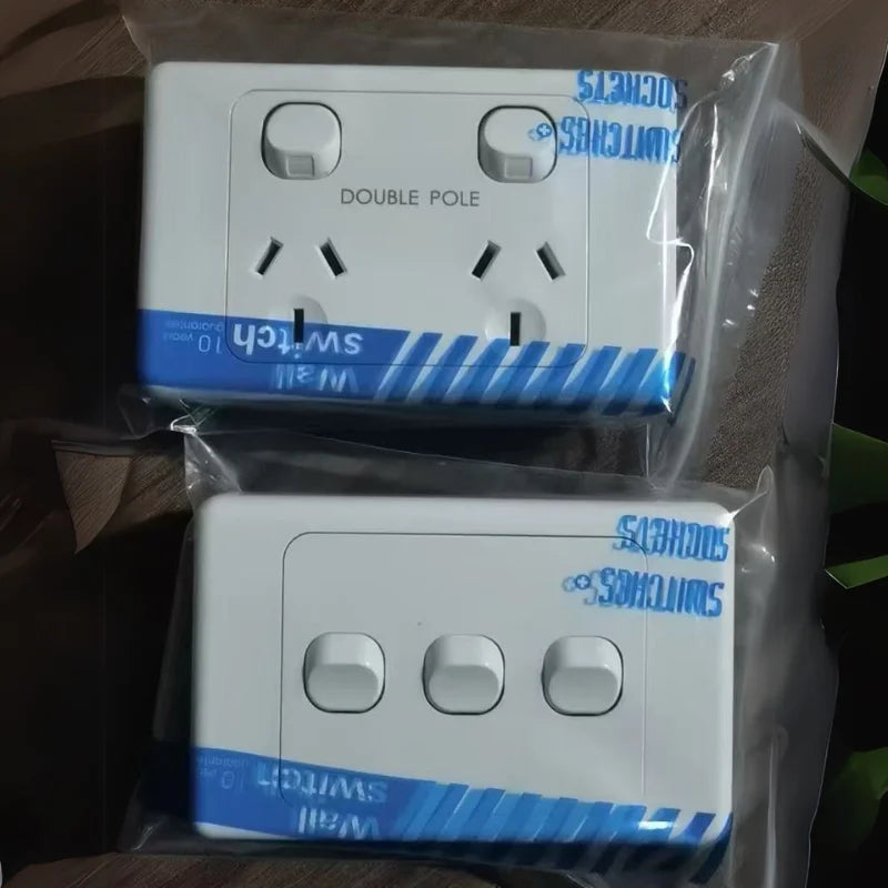 Australian Newzealand Standard Wall Socket Outlet SAA General Purpose