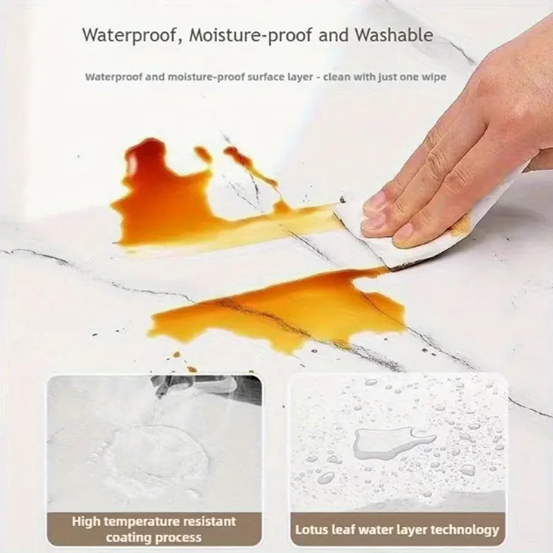 1 roll of self-adhesive imitation ceramic tile waterproof PVC wall