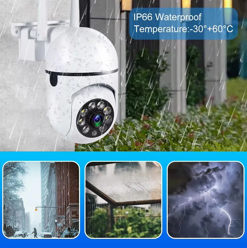 8MP Wifi IP Wireless Security Surveillance PTZ Camera 4X Zoom Cameras