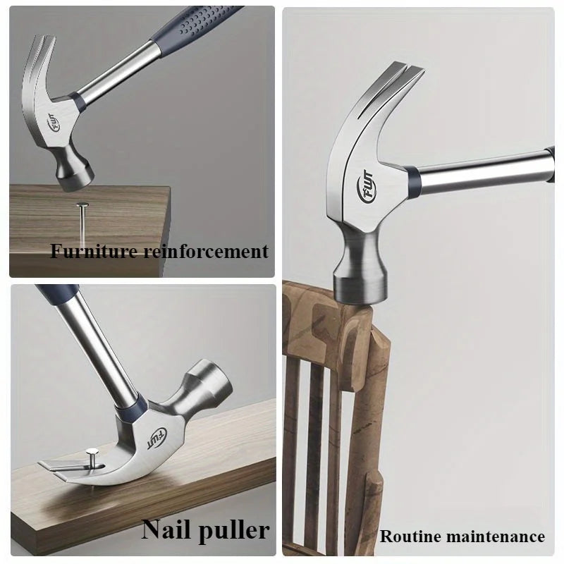 Claw Hammer with Non-Slip Grip, Chrome Vanadium Steel, Ideal for DIY