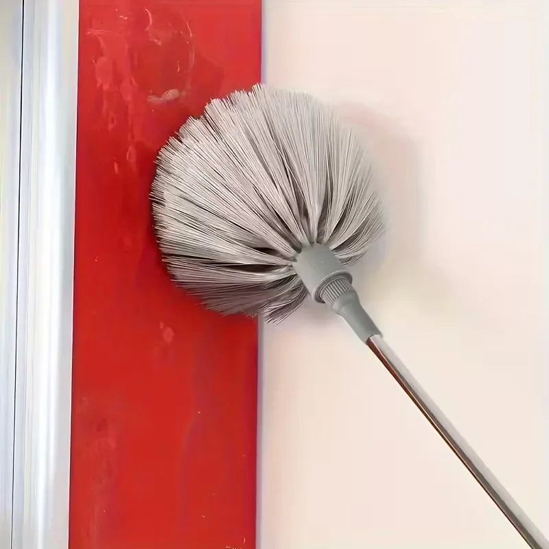 Adjustable Cobweb Ceiling Cleaner – Heavy-Duty Metal Broom & Duster