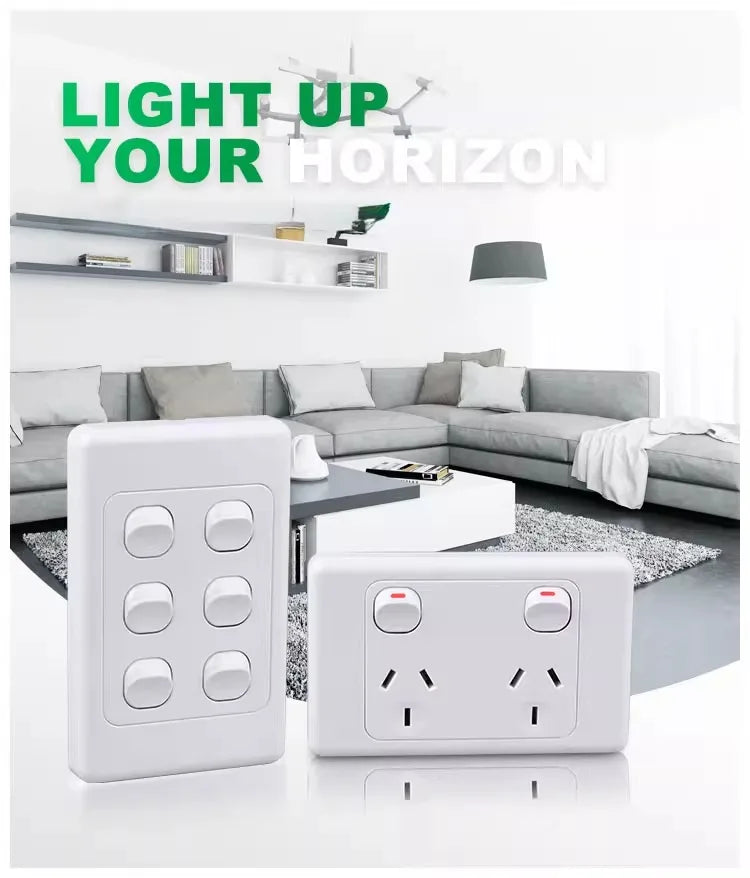 Australian Newzealand Standard Wall Socket Outlet SAA General Purpose