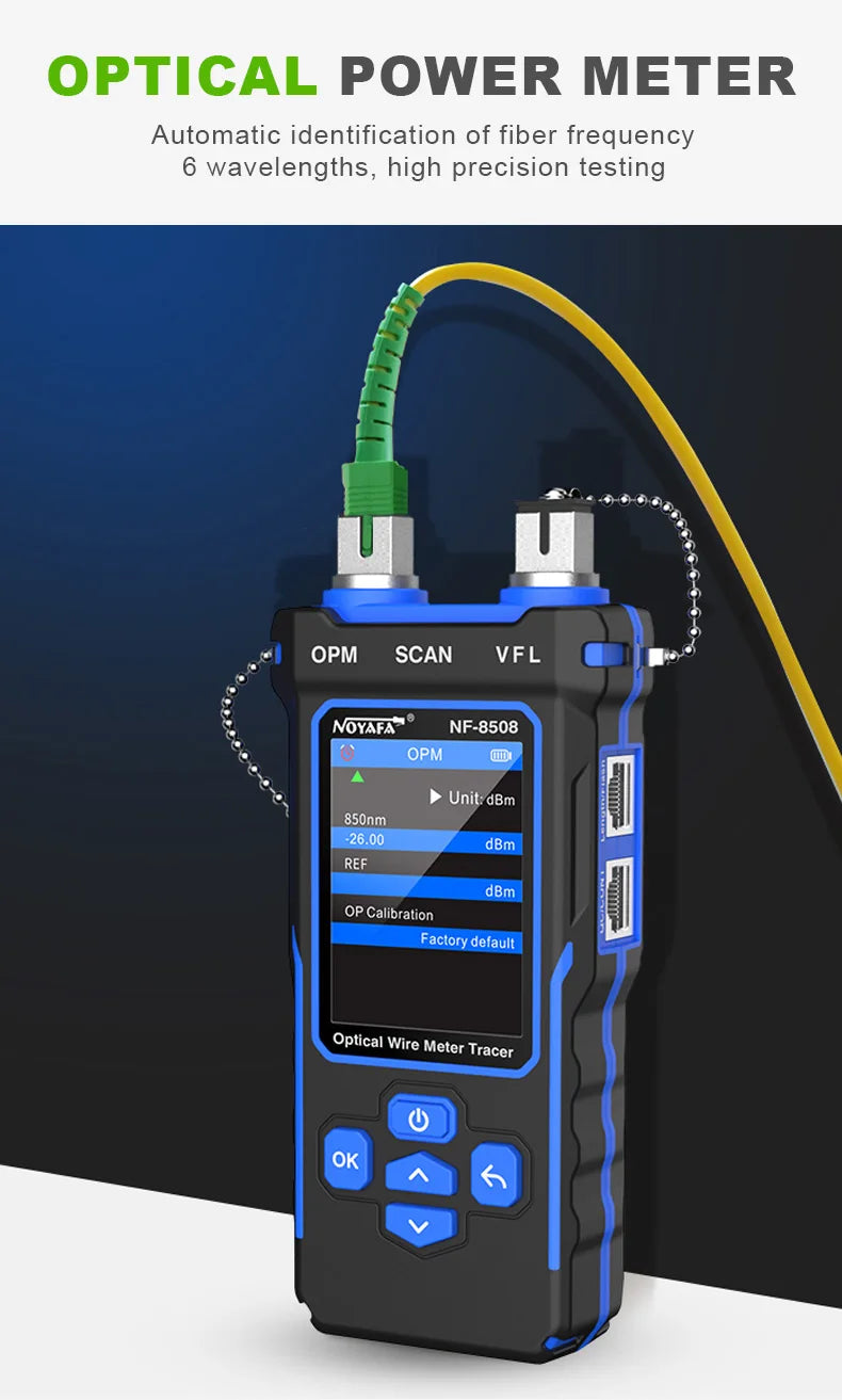 NOYAFA NF-8508 Network Cable Tester – PoE Checker, Wire Tracker