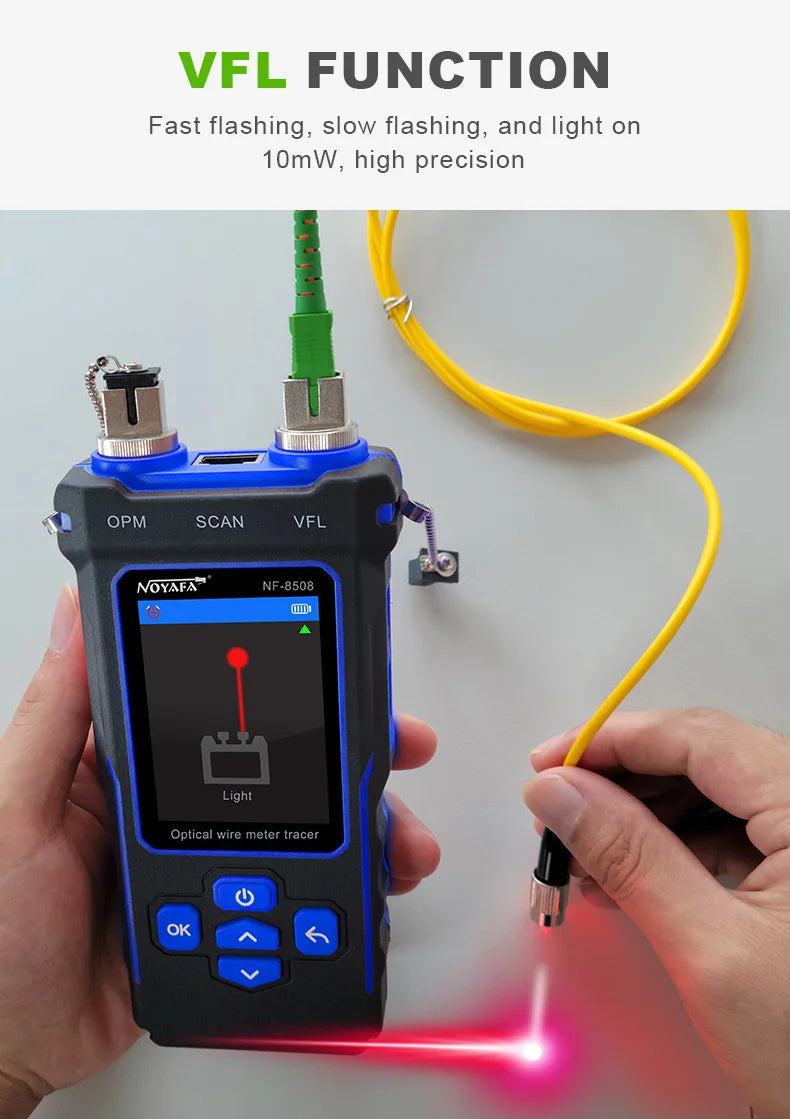 NOYAFA NF-8508 Network Cable Tester – PoE Checker, Wire Tracker