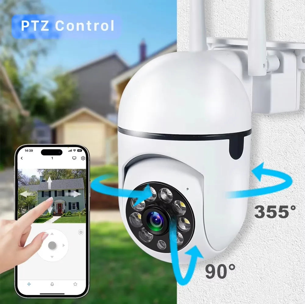 8MP Wifi IP Wireless Security Surveillance PTZ Camera 4X Zoom Cameras