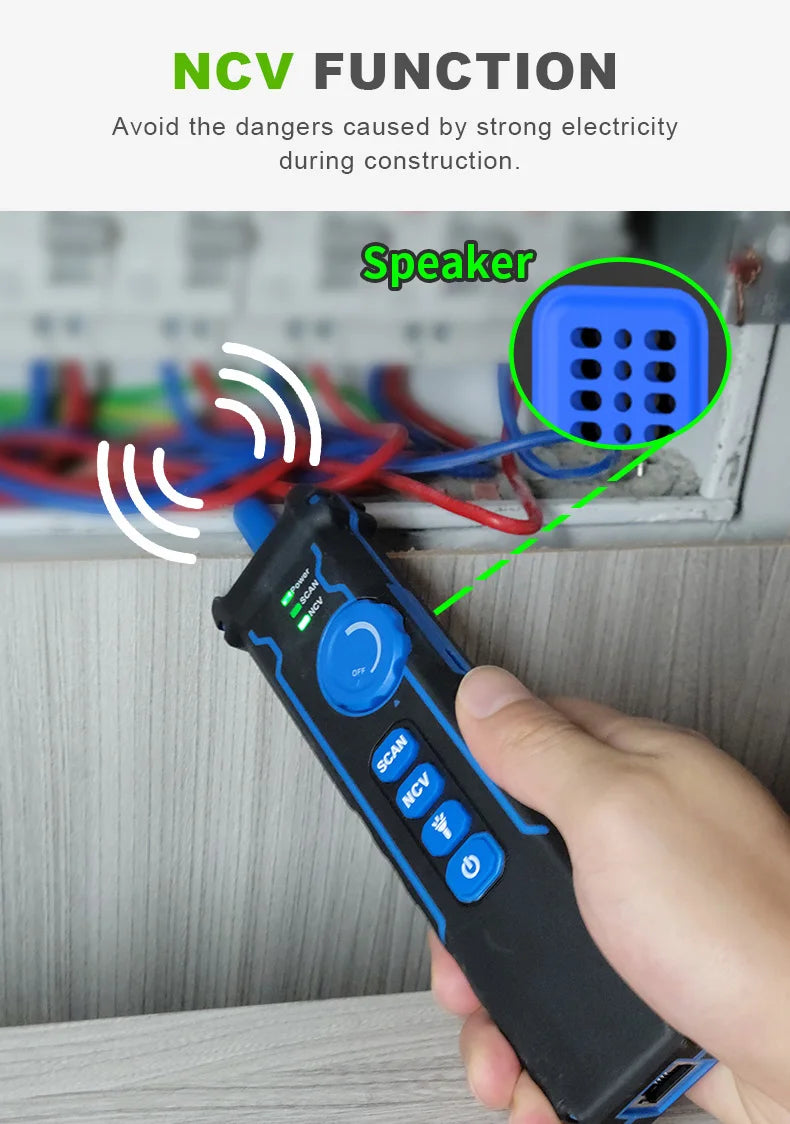 NOYAFA NF-8508 Network Cable Tester – PoE Checker, Wire Tracker