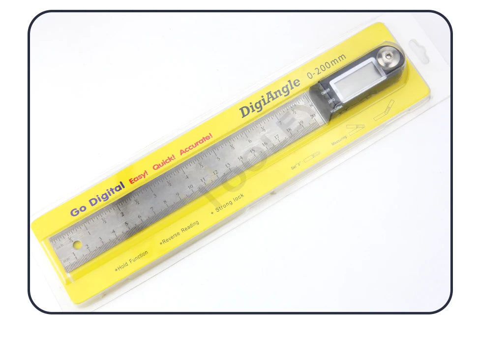 Goniometer Electronic Protractor Digital Gauge Angle Measurement Tool