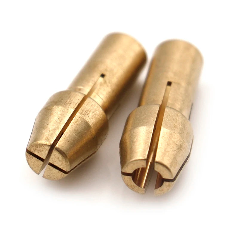 10Pcs Mini Drill Chucks Adapter 0.5mm-3.2mm Dremel Mini Drill Chucks