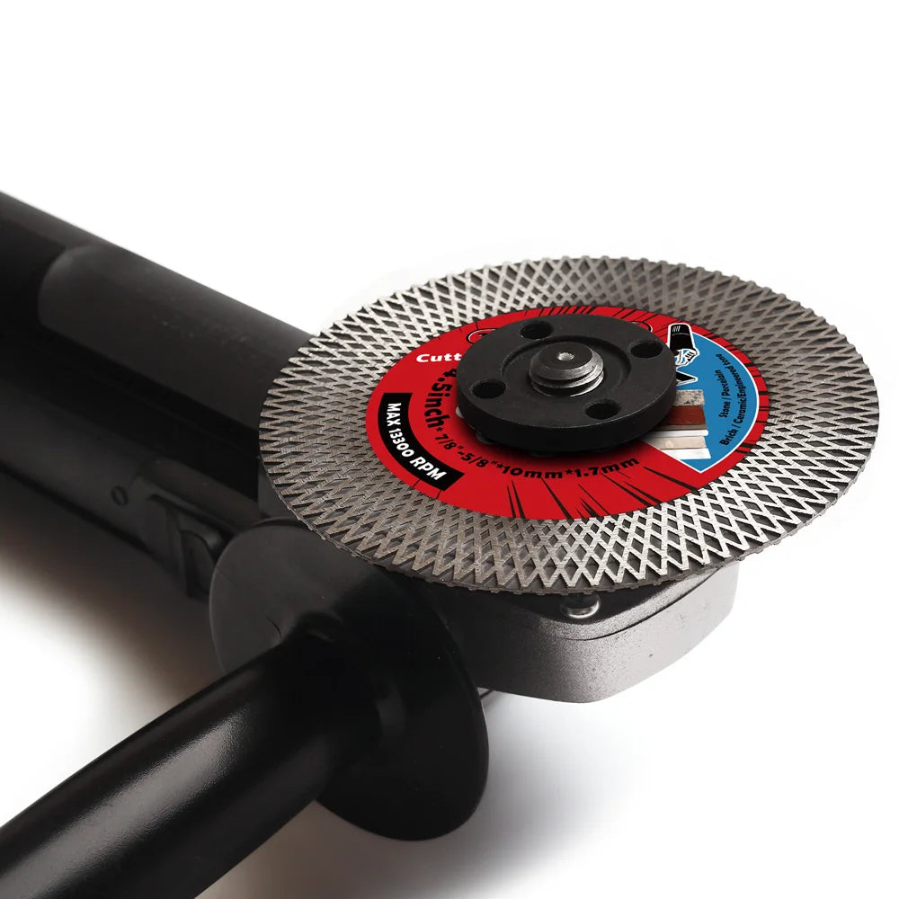 Turbo Diamond Cutting Disc 115–125mm – Porcelain, Tile & Granite
