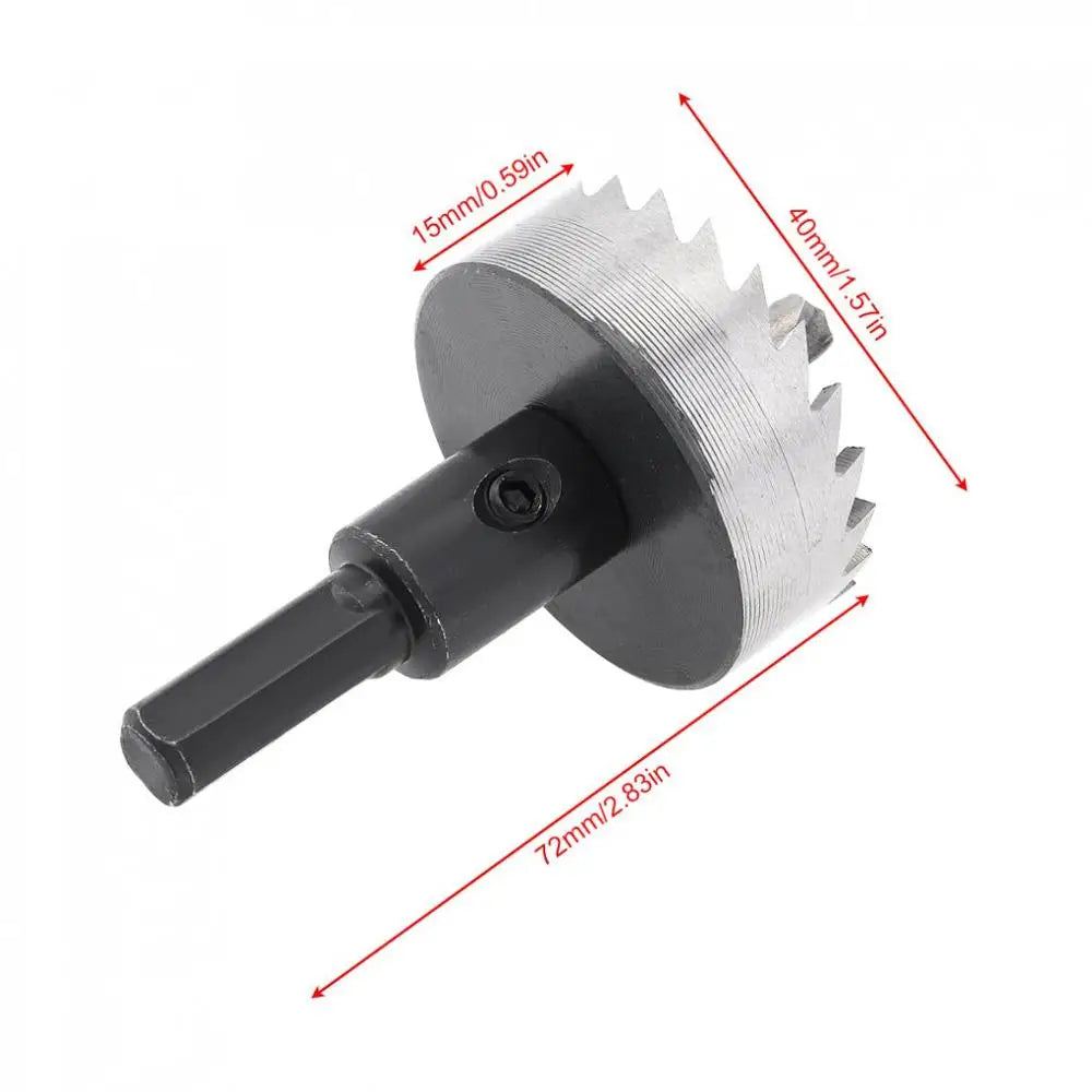 40mm / 48mm HSS Hole Saw Cutter Drill Bits for Pistol / Bench