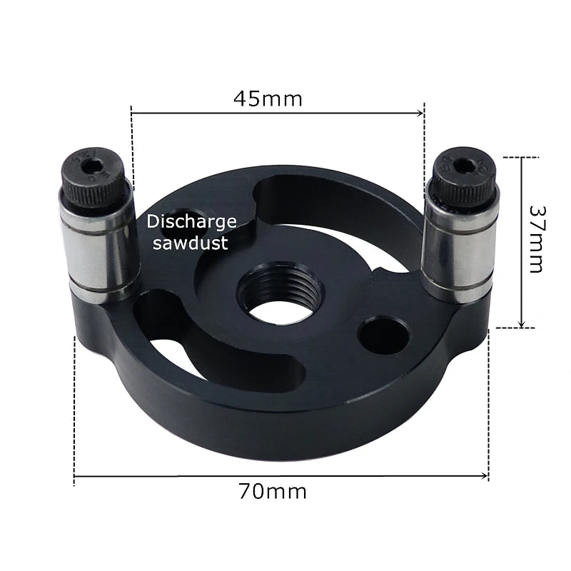 2-10mm Vertical Doweling Jig Self-centering Drill Guide Locator