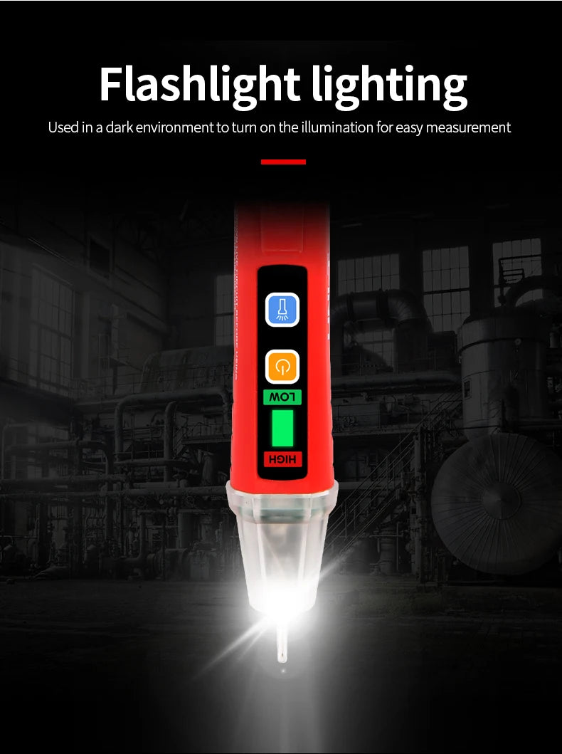 UNI-T UT12D UT12E UT12M Non Contact Voltage Detector Pen High and Low