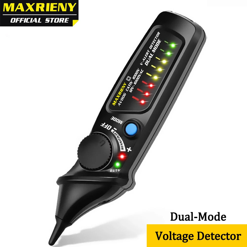 MAXRIENY Non-Contact Voltage Detector Tester AVD06 Socket Wall Outlet