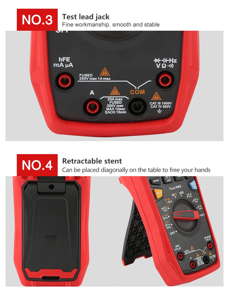 UNI T UT61B+ UT61E+ UT61D+ Smart Professional Digital Multimeter