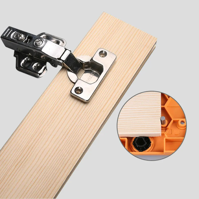 Concealed 35MM Cup Style Hinge Jig Boring Hole Drill Guide + Forstner