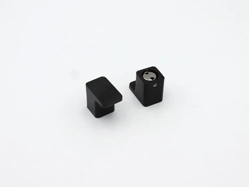 Black Robe Hooks Aluminum Bathroom Towel Hook Door Clothes Coat
