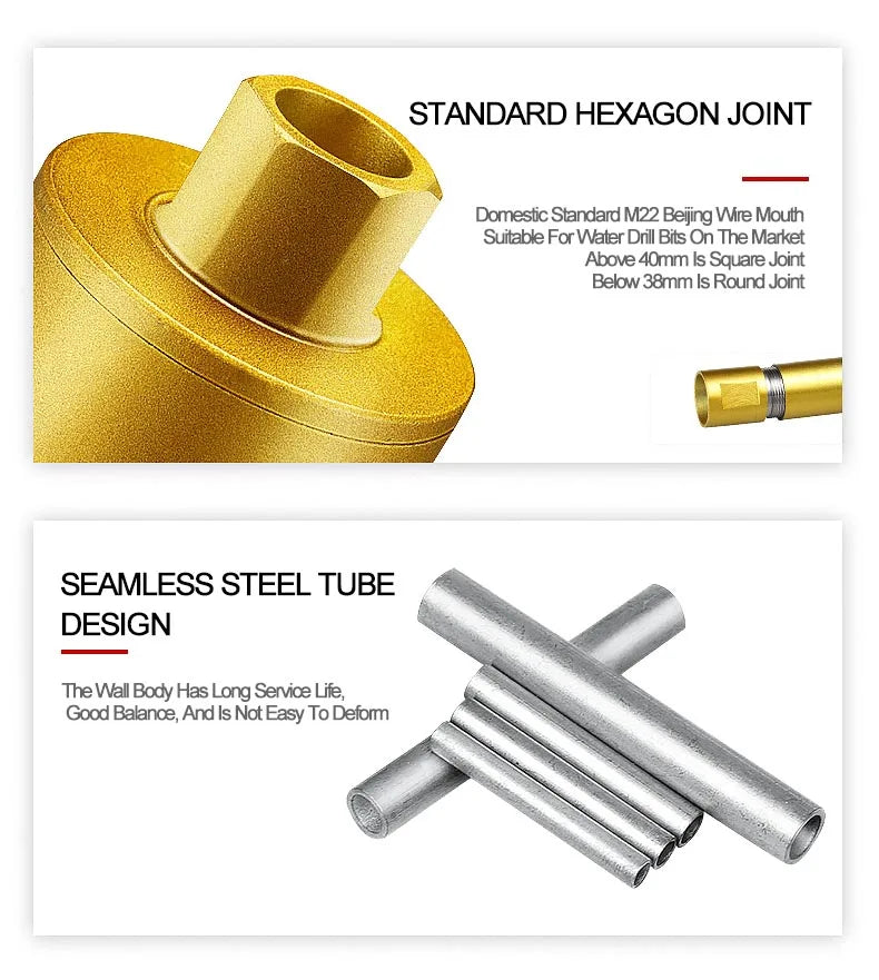Diamond Core Drill Bit Reinforced Concrete Marble Air Conditioning