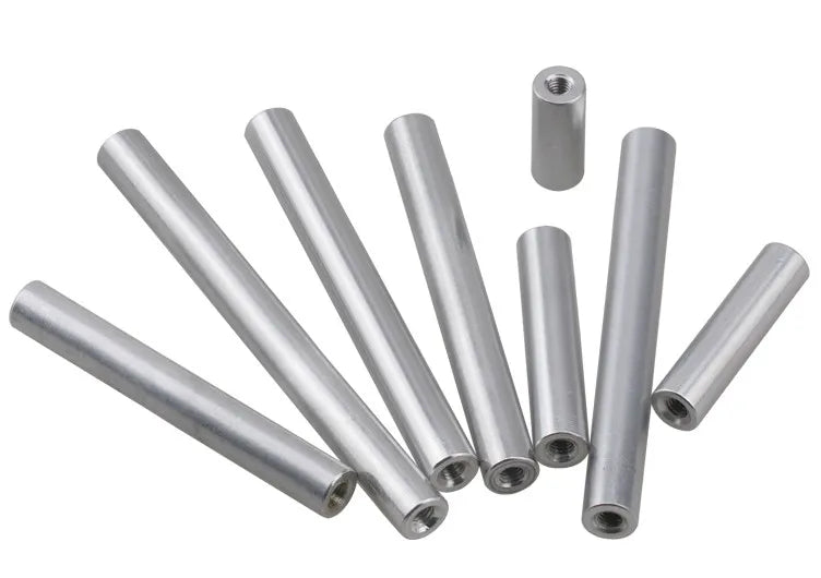 2pcs-10pcs/lot M2 M2.5 M3 M4 M5 M6 M8 M10*L Round aluminum standoff