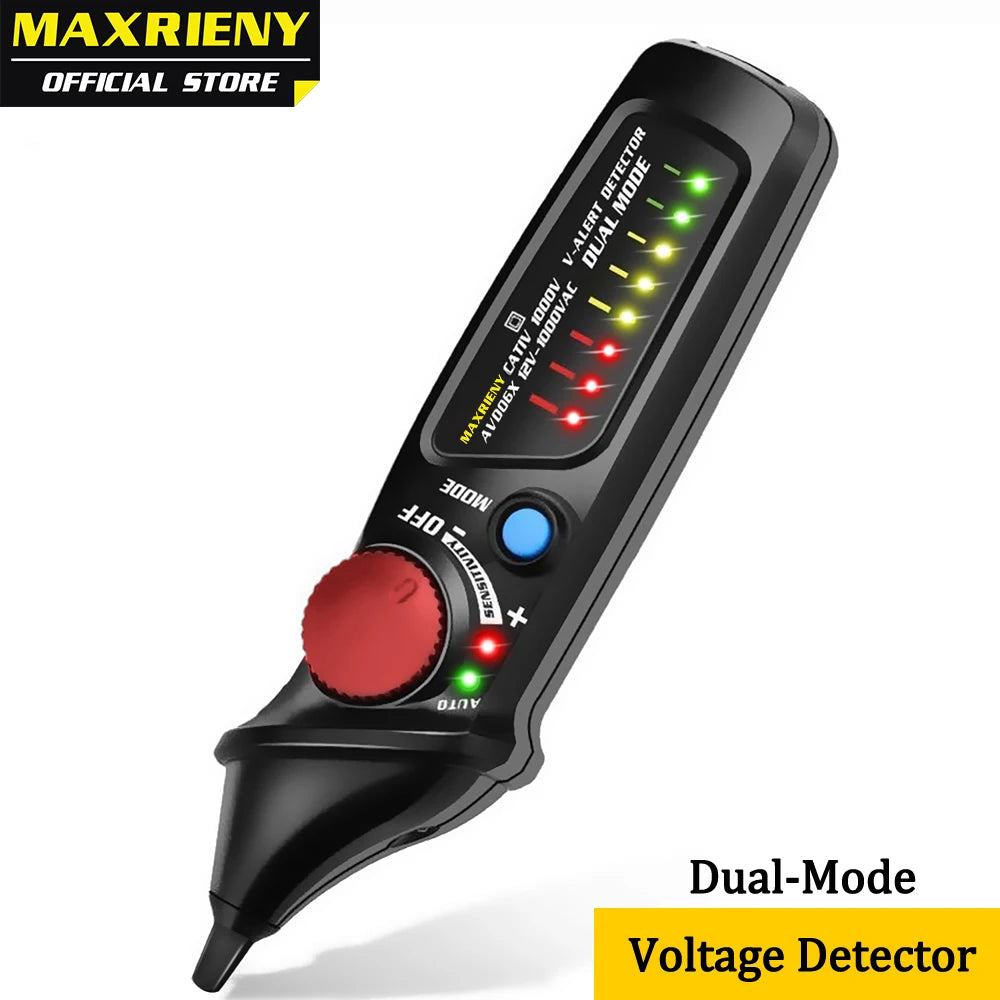 MAXRIENY Non-Contact Voltage Detector Tester AVD06 Socket Wall Outlet