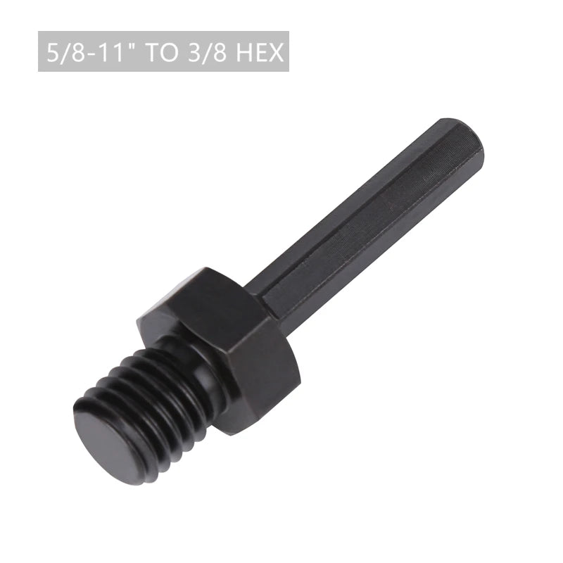 5/8-11"&M14 Thread To 3/8 Hex Arbor SDS Plus Shank Adapt Suitable For