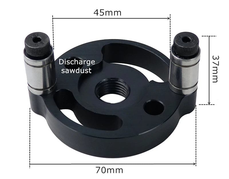 2-10mm Vertical Doweling Jig Self-centering Drill Guide Locator