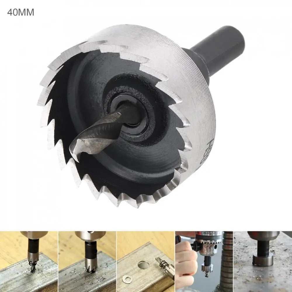 40mm / 48mm HSS Hole Saw Cutter Drill Bits for Pistol / Bench