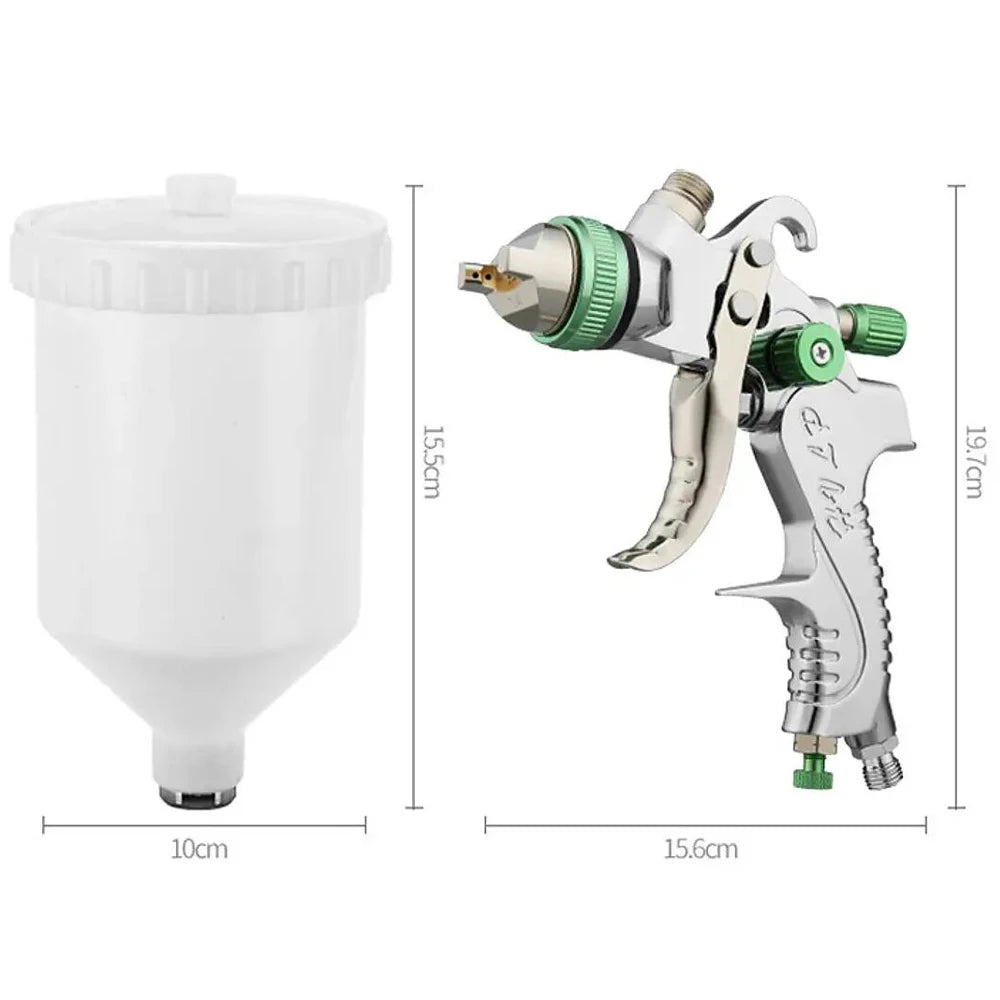 WENXING HVLP Gravity Spray Gun 0.8–2.0mm – Professional Car Painting