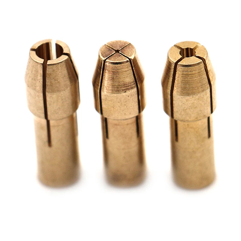 10Pcs Mini Drill Chucks Adapter 0.5mm-3.2mm Dremel Mini Drill Chucks