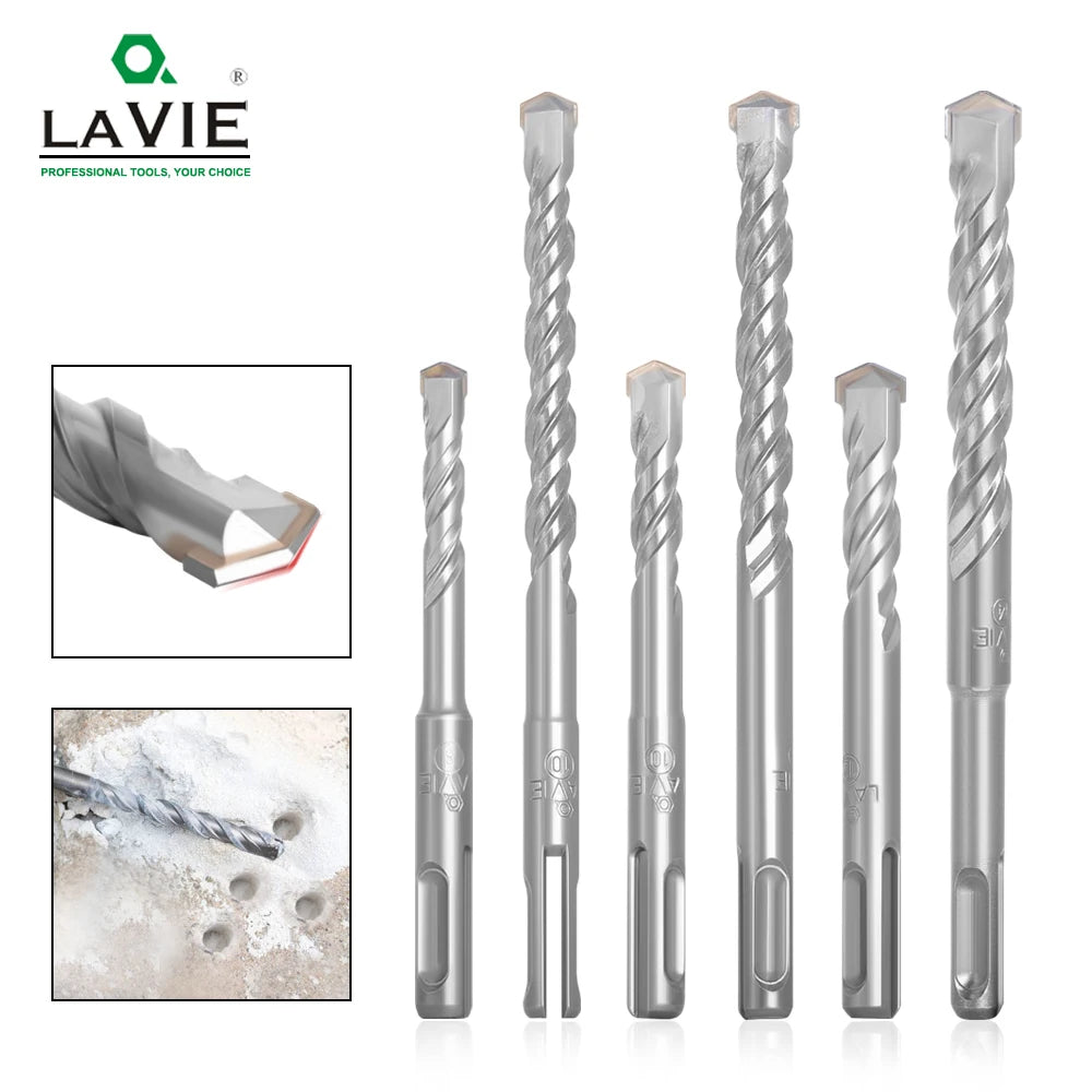 SDS Plus Masonry Drill Bit — 4mm to 12mm, 110mm & 160mm for Concret...