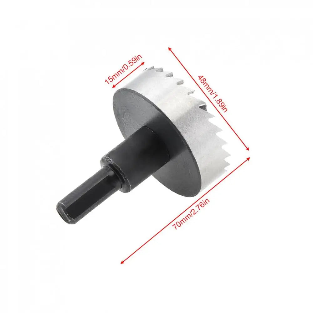 40mm / 48mm HSS Hole Saw Cutter Drill Bits for Pistol / Bench