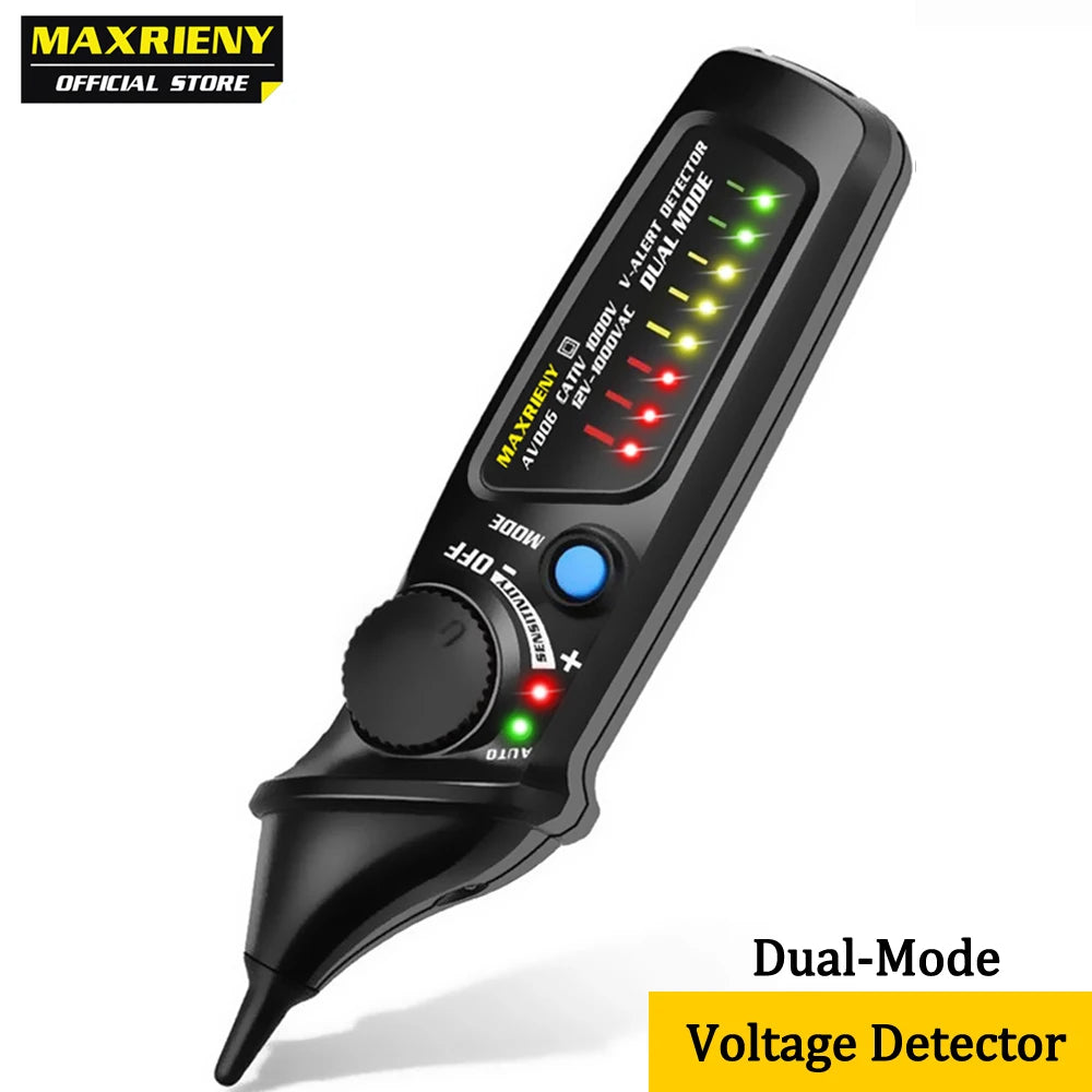 MAXRIENY Non-Contact Voltage Detector Tester AVD06 Socket Wall Outlet