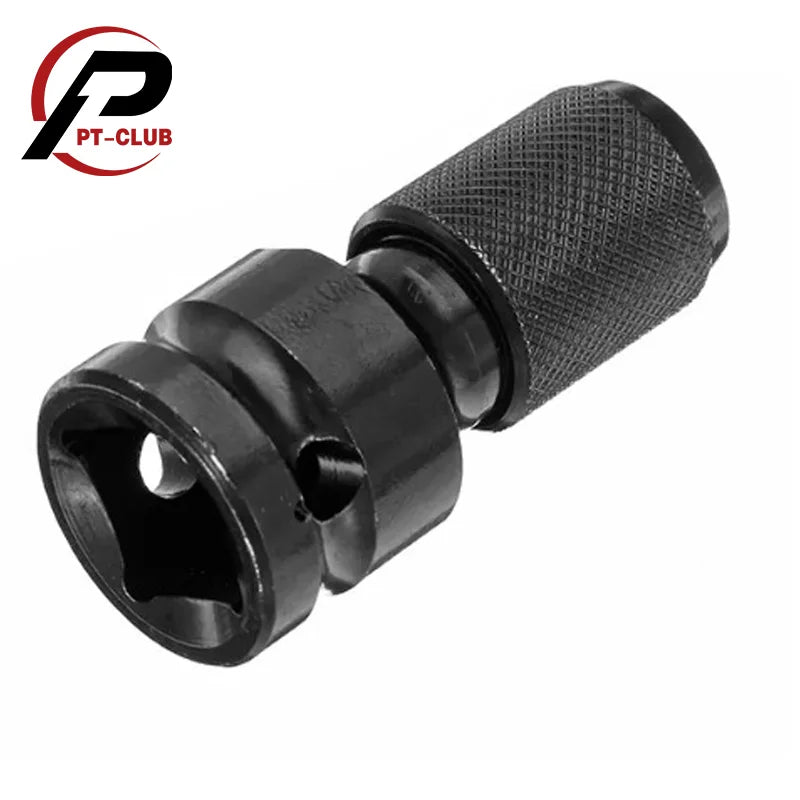 Quick Release 1/2-Inch Square Drive to 1/4-Inch Hex Female Socket