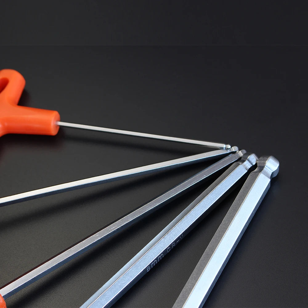 2/2.5/3/4/5/6/8/10mm Ball/Flat head Hex key allen wrench Hand tool