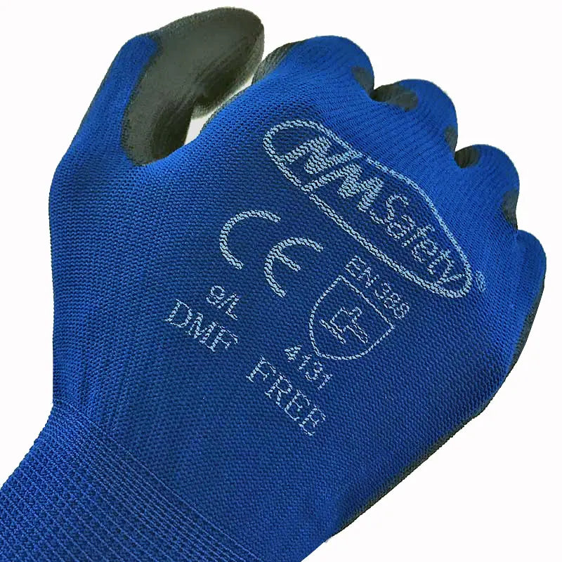 NMSAFETY 12 Pairs Working Protective Glove Men Flexible Nylon or