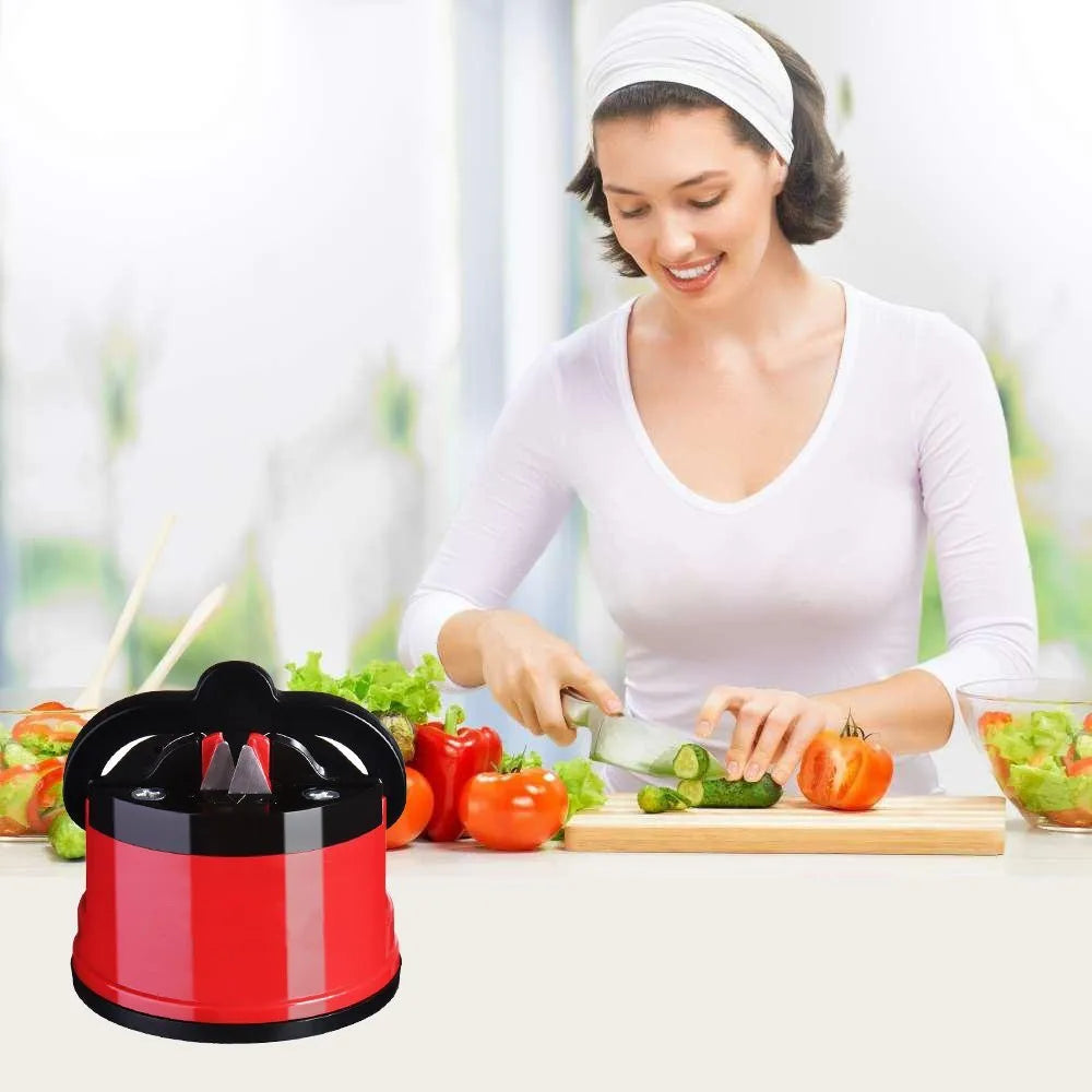 Knife Sharpener Sharpening Tool Easy And Safe To Sharpens Kitchen