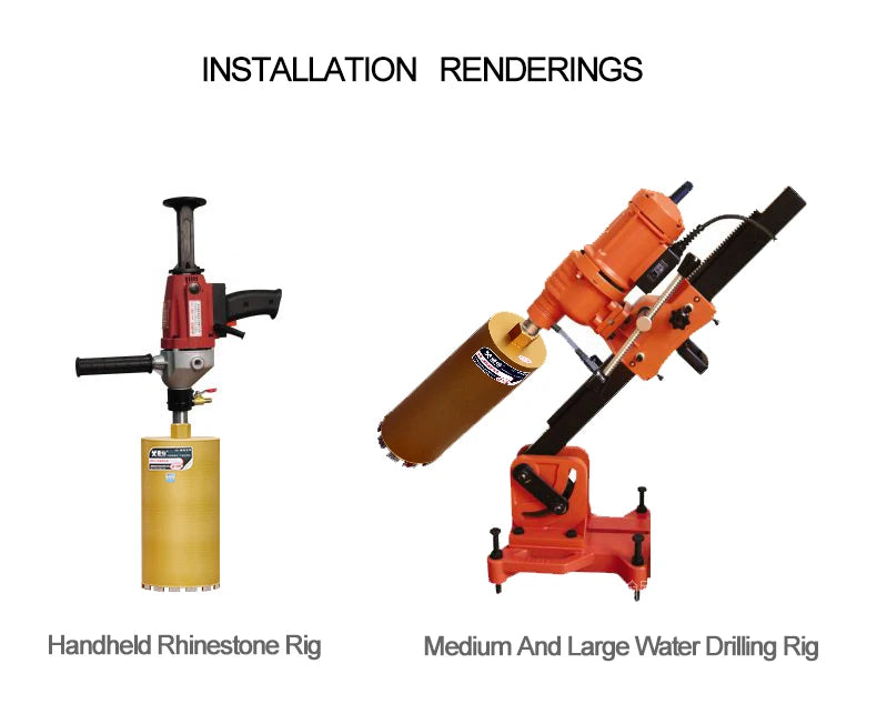 Diamond Core Drill Bit Reinforced Concrete Marble Air Conditioning