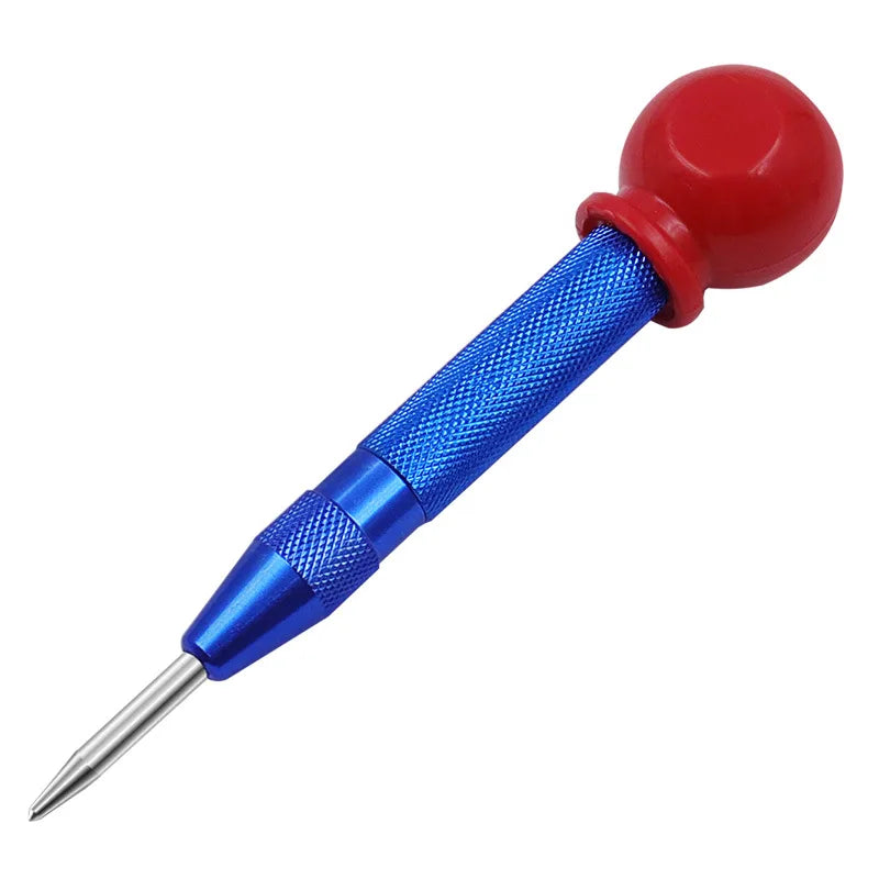 Automatic Spring-Loaded Centre Punch — Marking Tool for Metal, Wood