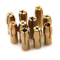 10Pcs Mini Drill Chucks Adapter 0.5mm-3.2mm Dremel Mini Drill Chucks
