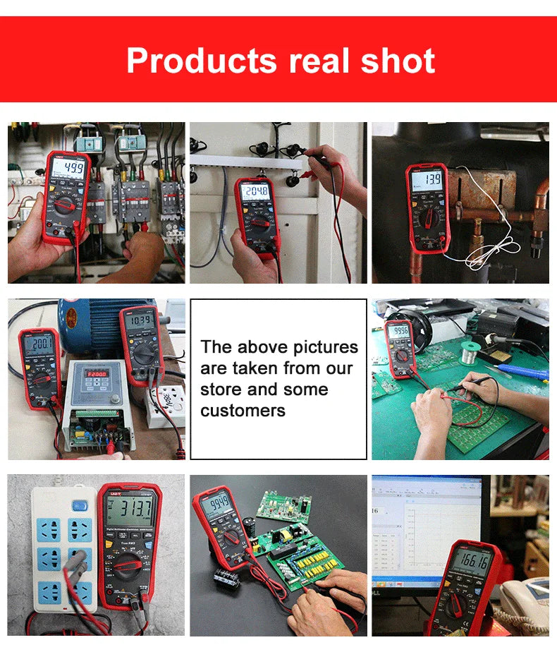 UNI T UT61B+ UT61E+ UT61D+ Smart Professional Digital Multimeter