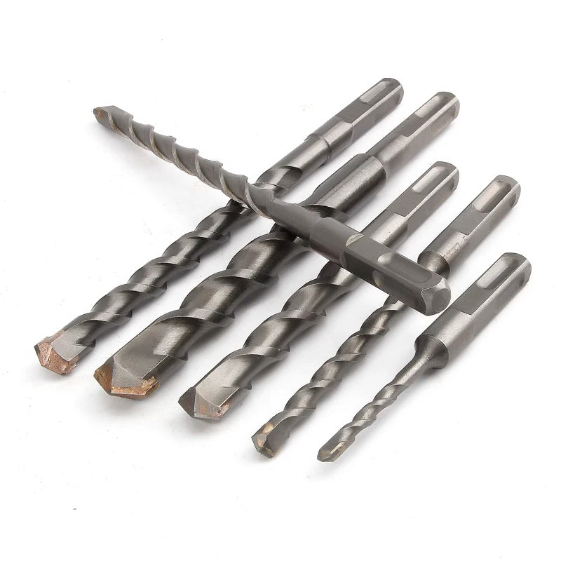110 150 200 280 350mm Length 1Pcs Square Handle Electric Hammer Drill
