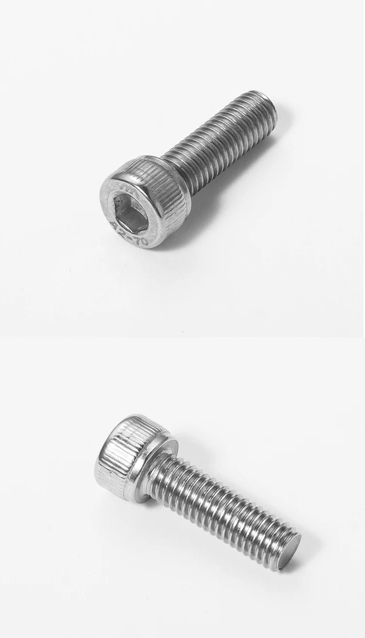 M3 Bolt 304 Stainless Steel Hex Socket Screw M3*5 6 8 10 12 22 25 30