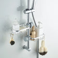 Aluminum Basket Shelf Kitchen Space Sponge Storage Faucet Holder So...