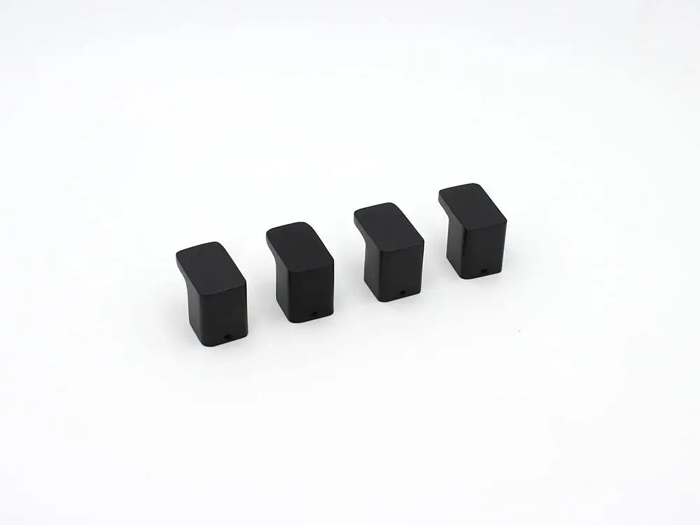 Black Robe Hooks Aluminum Bathroom Towel Hook Door Clothes Coat