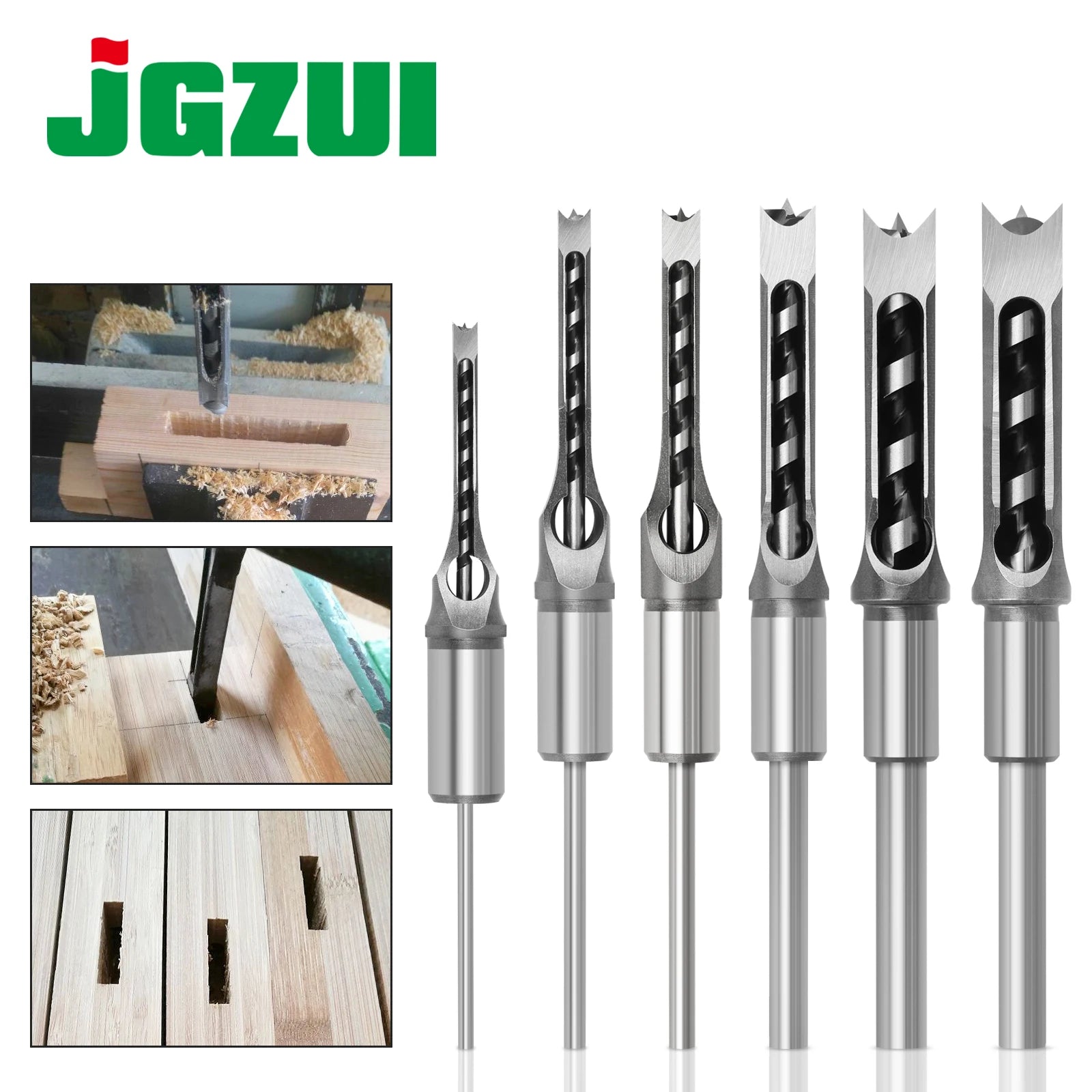 HSS Square Hole Drill Bit — Mortising Auger for Woodwor - View 1