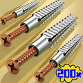 200/10Set Expansion Pipe for Hollow Walls Tile Drywall Anchors