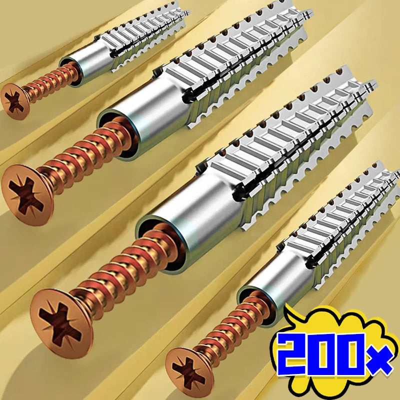 200/10Set Expansion Pipe for Hollow Walls Tile Drywall Anchors