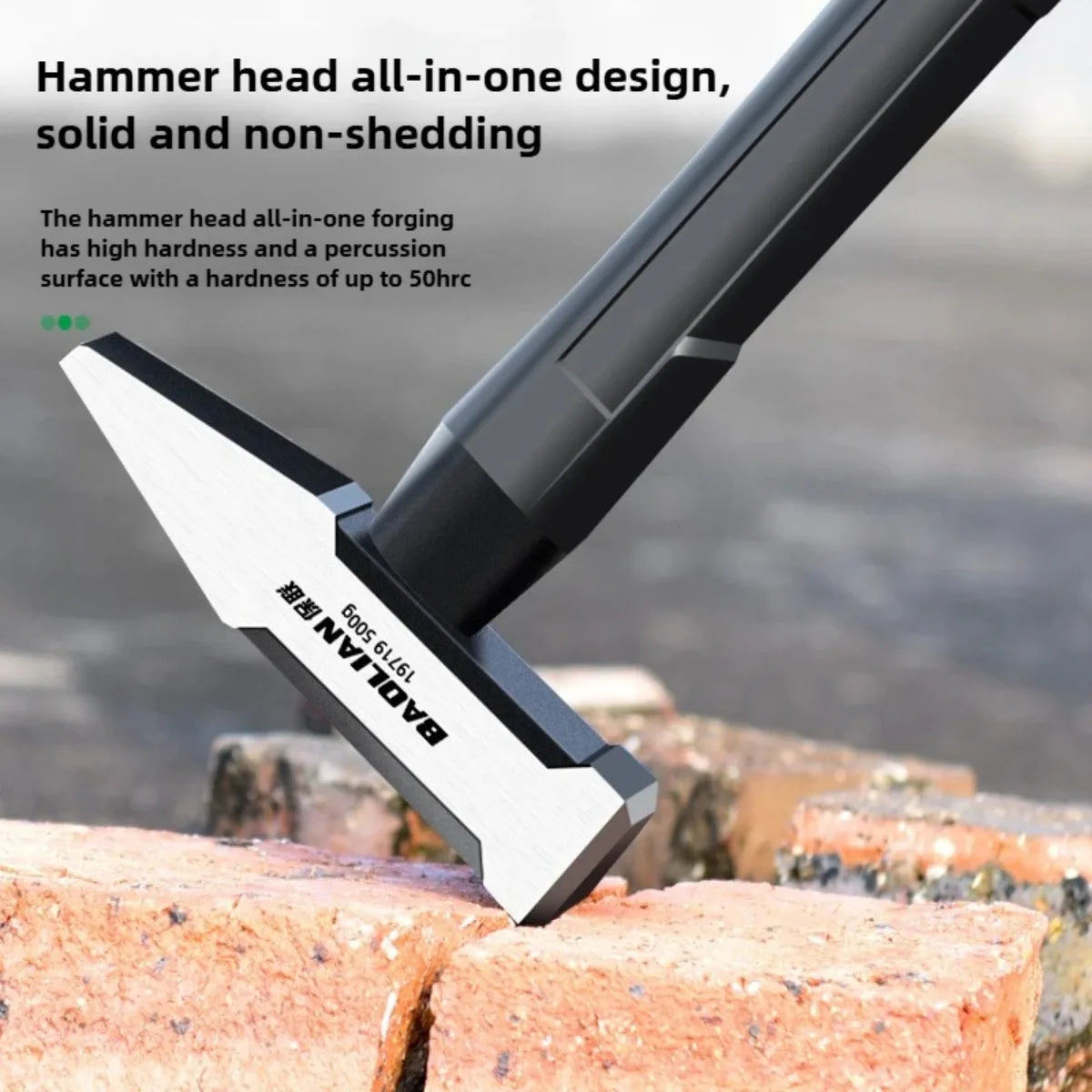 Hardware Tools, Building Decoration, Flat Head Hammer 200g