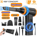 K&F Concept Cordless Electric Air Duster – PC, Laptop & Camera Cleaner