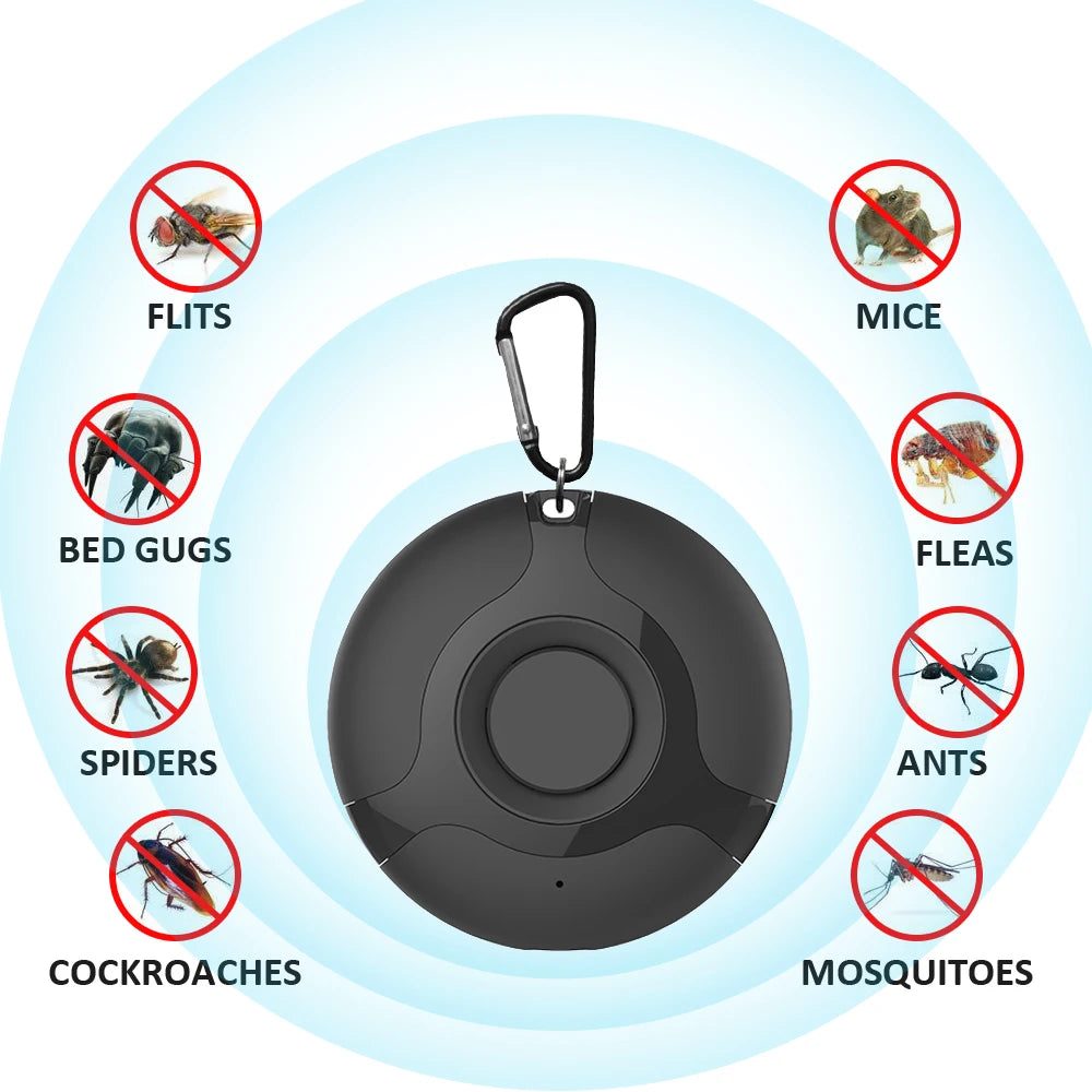 USB Ultrasonic Pest Repeller – Mosquito, Roach, Rat & Insect Control